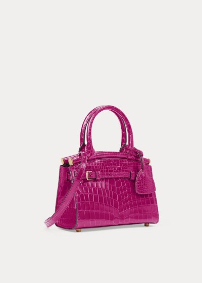 Women's Ralph Lauren Alligator Mini RL50 Handbags | 256134TZW